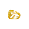 Classic Decorative 22K Gold Ring