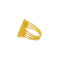 Blooming Dapper 22K Gold Ring