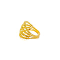 Elevated Rich 22K Gold Ring