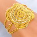 Gorgeous Dressy 22k Gold Statement Bracelet 