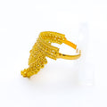 Traditional Tassel Adorned 22K Gold Ring