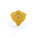 Mesmerizing Ornamental 22K Gold Ring