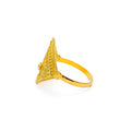 Timeless Beautiful Netted 22K Gold Ring