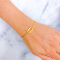 trendy-unique-21k-gold-bracelet