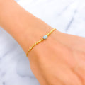 graceful-fine-21k-gold-bracelet