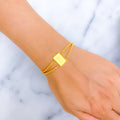 sleek-flower-21k-gold-bracelet