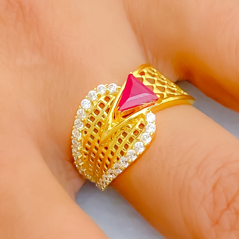 bold-elevated-22k-gold-cz-statement-ring