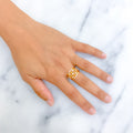 radiant-glowing-22k-gold-cz-statement-ring