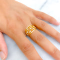 radiant-glowing-22k-gold-cz-statement-ring