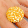 Elevated Dressy 21k Gold Ring