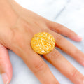 Elevated Dressy 21k Gold Ring