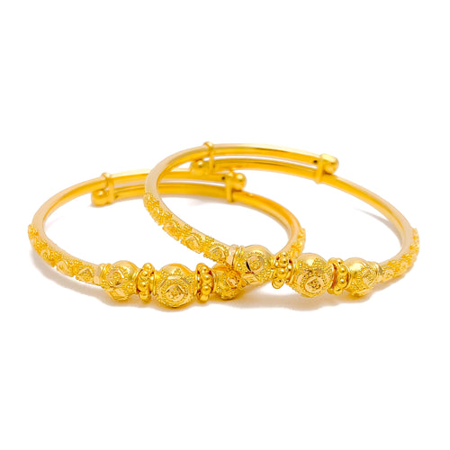 ornate-lovely-22k-gold-baby-bangles