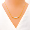 Luscious Lovely Diamond + 18k Gold Necklace 