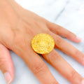 Twinkling Classy 21k Gold Ring