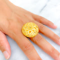 Elevated Chic 21k Gold Ring