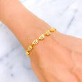 fashionable-trendy-22k-gold-cz-bracelet