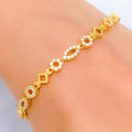 decorative-chic-22k-gold-cz-bracelet