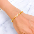 decorative-chic-22k-gold-cz-bracelet