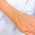 dainty-flower-22k-gold-cz-bracelet