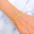 sparkling-radiant-22k-gold-cz-bracelet