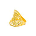 fashionable-leaf-21k-gold-ring