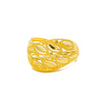 glossy-wavy-21k-gold-leaf-ring