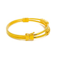 Classy Extravagant 22k Gold Bangle Bracelet