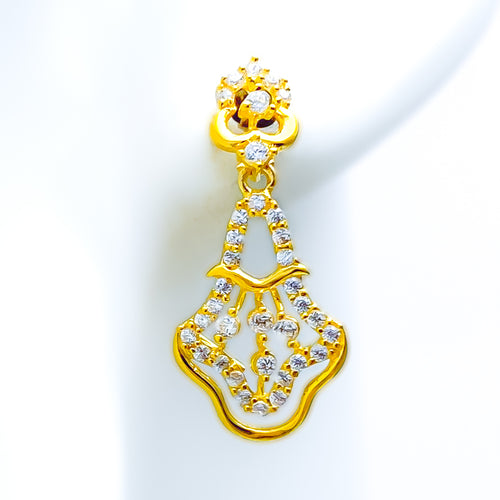 intricate-elevated-22k-gold-cz-hanging-earrings