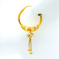 lovely-dangling-22k-gold-hoop-earrings