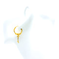 lovely-dangling-22k-gold-hoop-earrings