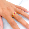 glowing-beautiful-22k-gold-cz-ring