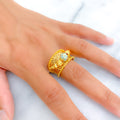 captivating-enamel-21k-gold-ring