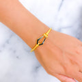 colorful-stately-21k-gold-bangle-bracelet