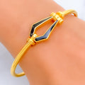 colorful-stately-21k-gold-bangle-bracelet