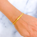 lovely-charming-21k-gold-bangle-bracelet