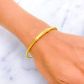 lovely-charming-21k-gold-bangle-bracelet