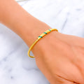 graceful-spiral-21k-gold-bangle-bracelet