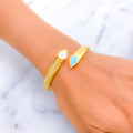 stylish-dapper-21k-gold-bangle-bracelet