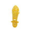 Royal Accented Shimmering 22k Overall Gold Finger Ring