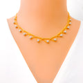 Palatial Laced Orb 22k Gold Necklace Set