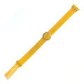 Radiant Orb Dial 21k Gold Bracelet 