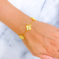 brilliant-sleek-21k-gold-bracelet