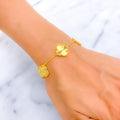 brilliant-sleek-21k-gold-bracelet