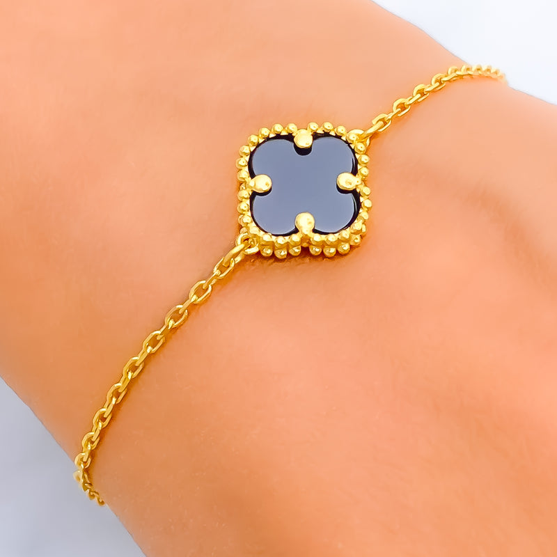 stylish-brilliant-21k-gold-bracelet