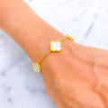 chic-radiant-21k-gold-bracelet