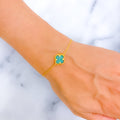 evergreen-beautiful-21k-gold-bracelet