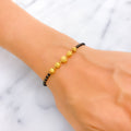 elevated-fashionable-22k-gold-black-bead-bracelet