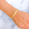 opulent-modern-22k-gold-cz-bangle-bracelet