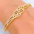 ornate-shimmering-22k-gold-cz-bangle-bracelet