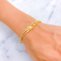 tasteful-sparkling-22k-gold-cz-bangle-bracelet